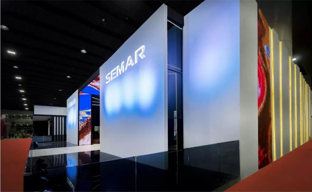 星空电竞门锁展会侧面图 星空电竞门锁展会侧面图